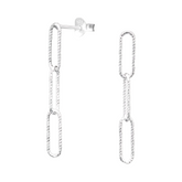 Cercei din argint KAILA