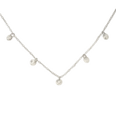 Colier din argint EMMELINE cu pietre zirconia