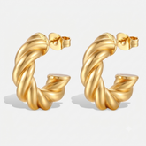 Cercei Twist Gold