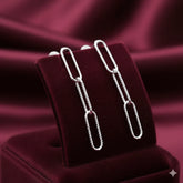 Cercei din argint KAILA