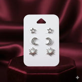 Set cercei din argint CELESTIAL