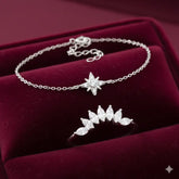 The Starlight Hand Set: Inelul AURORA & Brățara POLARIS