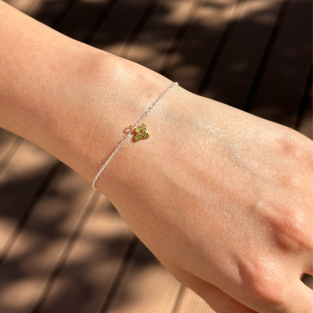 Bratara din argint HONEY BEE