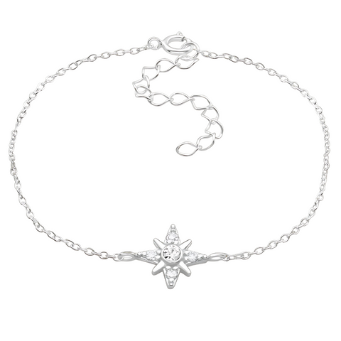 Bratara din argint POLARIS cu pietre zirconia