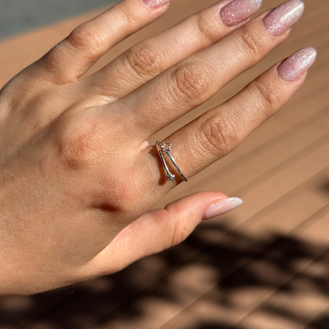 The Celestial Full Set: Colierul ASTRA, Cerceii LUNAIRE & Inelul STELLA