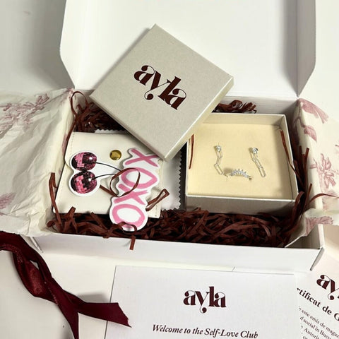 Set cercei din argint AMELIE