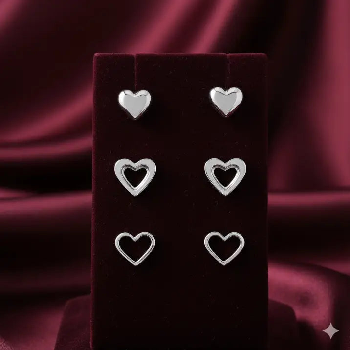 Set cercei din argint AMELIE