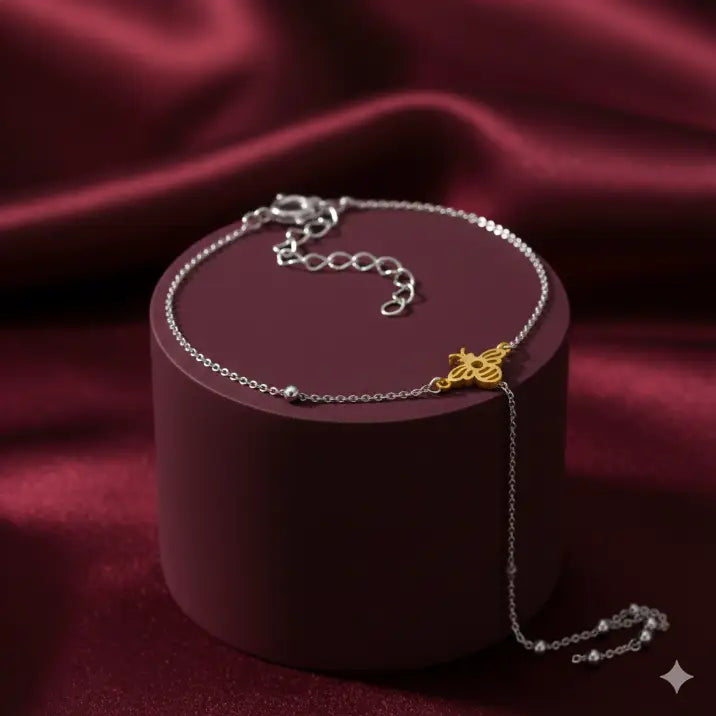 Bratara din argint HONEY BEE