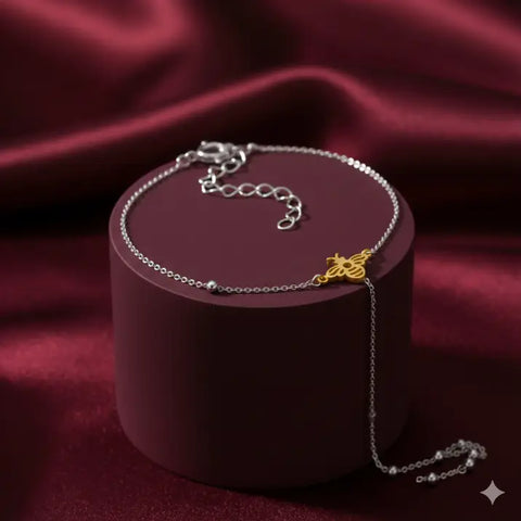 Bratara din argint HONEY BEE