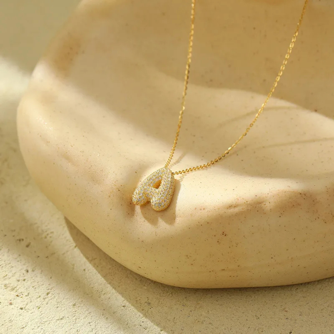 CHUNKY Colier cu Literă