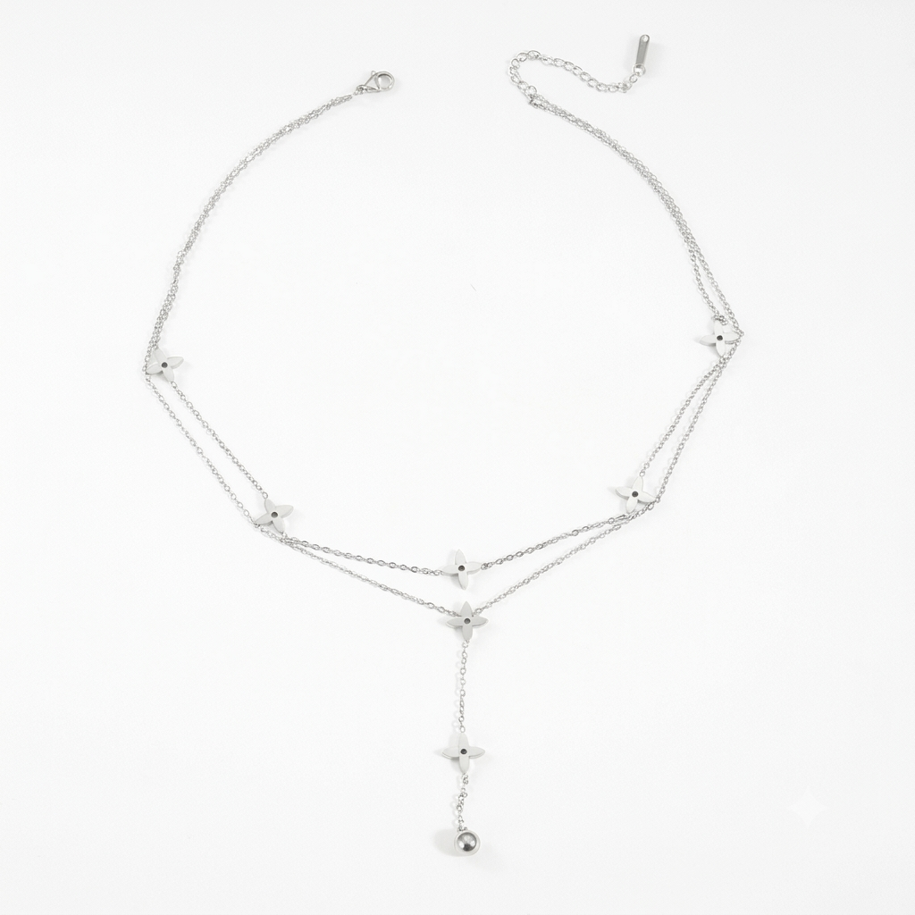 Colier Teresa Silver